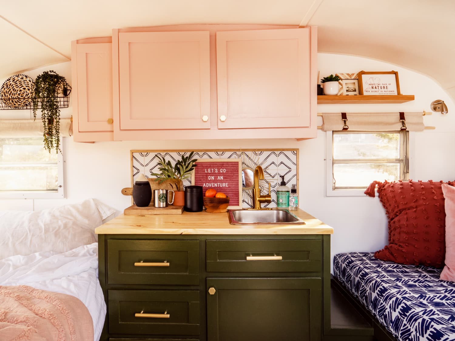 Vintage camper refrigerator best sale